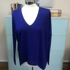 Beautiful Royal Blue Cashmere Sweater